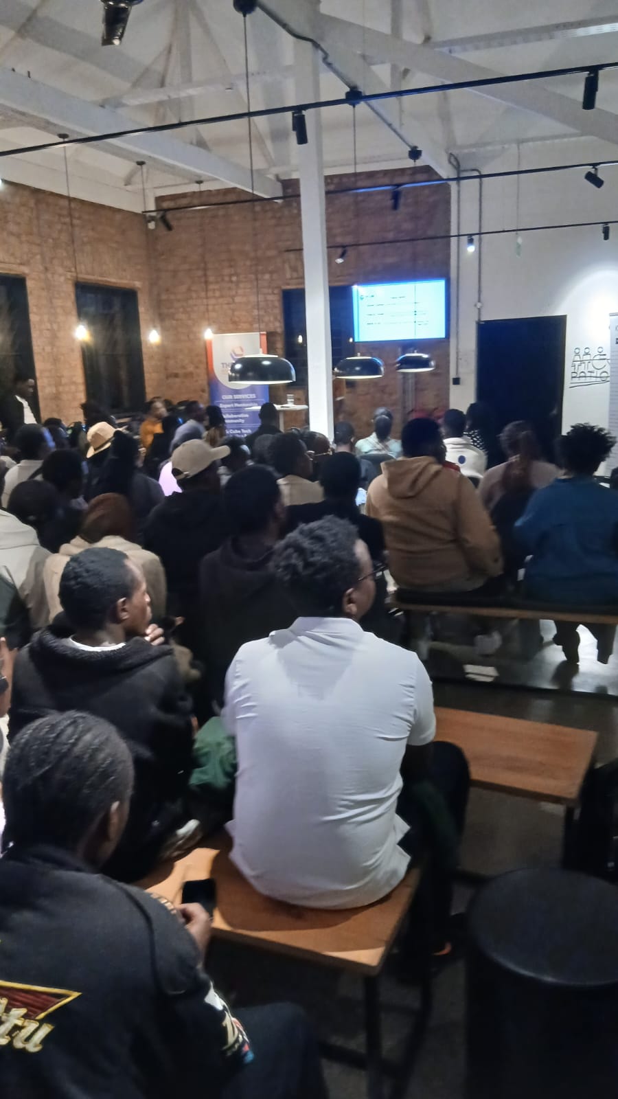 Audience at Networking Mixer